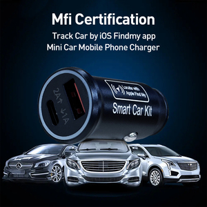 12V 2A手机快速充电器点烟器插头iOS Mfi认证查找我的迷你智能车载套件全球定位系统定位器查找器跟踪器 - Product Image 2