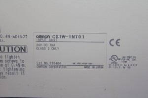 PLCプログラミングコントローラPlc CS1WINT01高速IO割り込み入力ユニットPLC - Product Image 3