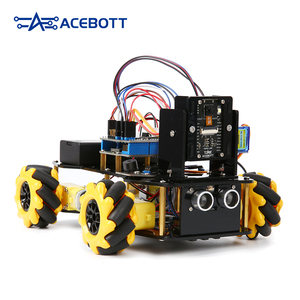 Acearduino ESP32 IoT WiFi tekerlek programlanabilir engel kaçınma takip Scratch kodlama marş akıllı Robot araç kiti Arduino için