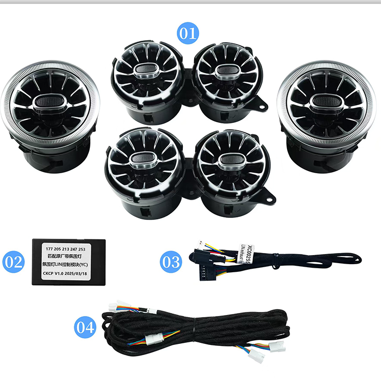 W222 Classe S 2014-2020 Évent d'échappement avant