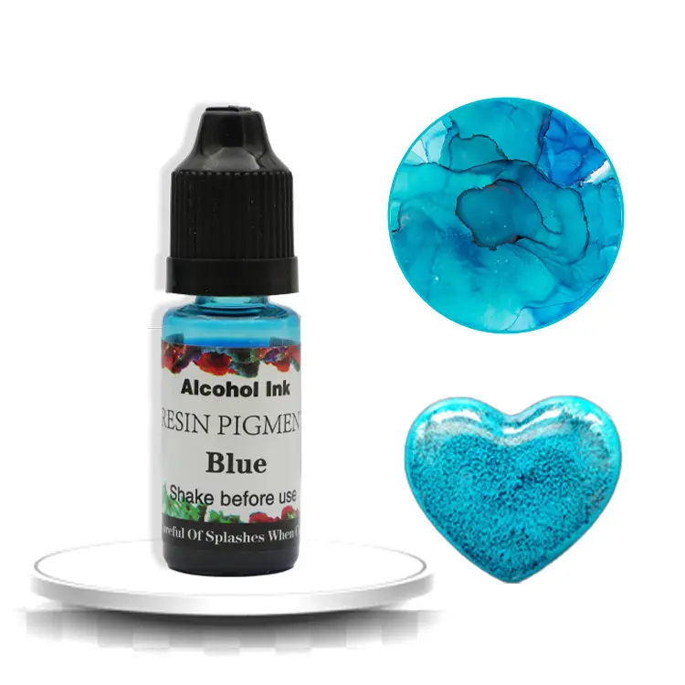 Factory price 24 vibrant colors alcohol ink pigment organic liquid dye for resin craft