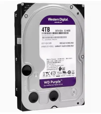 Wes tern Data WD40PURZ 3.5インチSATA4テラバイトパープルディスクデスクトップ4Tモニタリングハードドライブ新品