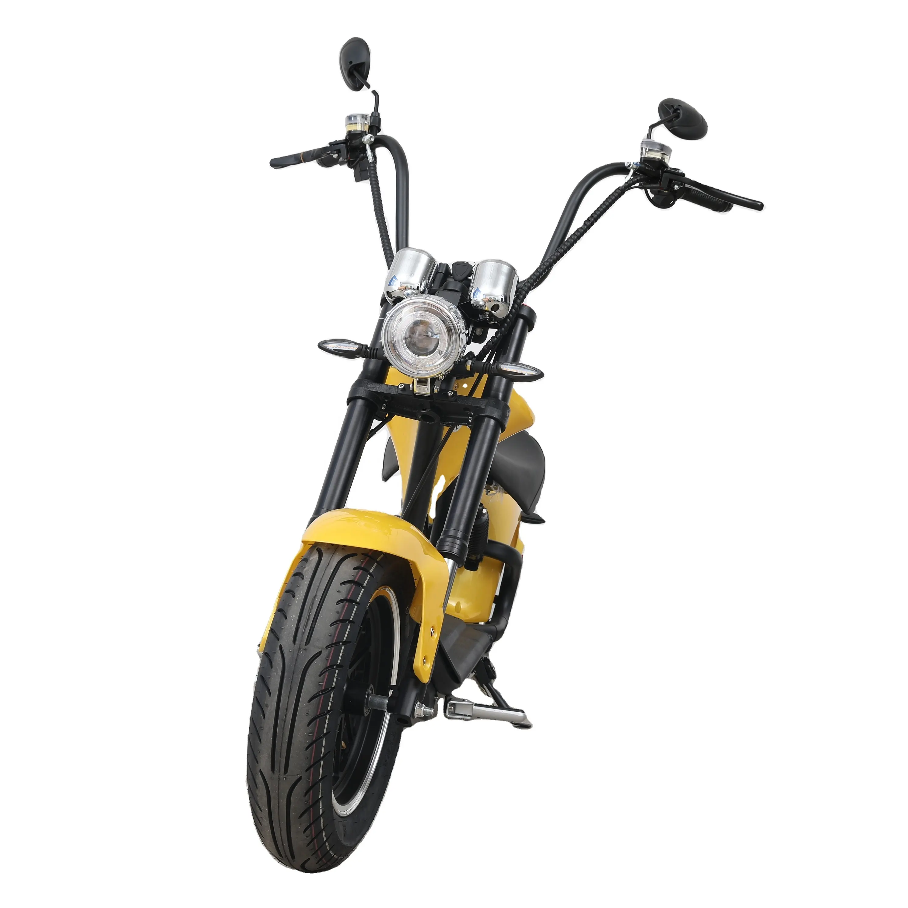 EEC sertifikası 2023 yeni elektrikli scooter iki tekerlekli Citycoco 1500W \/2000W yağ lastik e-bike lityum pil elektrikli şehir bisikleti