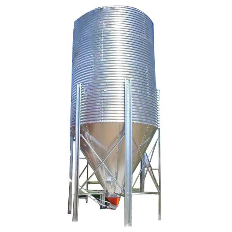 Licangyuan fábrica personaliza silos de aço montados para fornecer granéis vertical em lotes para atender requisitos de armazenamento de grão
