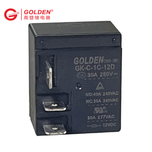 รีเลย์สีทอง GK-C-1C-12D 40A 30A PCB พร้อมรูปแบบ SPNO ปลั๊ก12VDC สไตล์ DC และ AC - Product Image 5