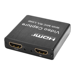Tarjeta de captura de Audio y vídeo de HD-MI completo para videojuegos, tarjeta de captura USB - Product Image 3