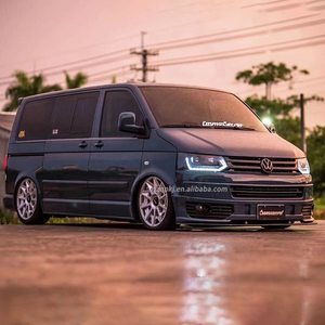 เหมาะสำหรับ2012-2015 Multivan T5ปรับรุ่นล้อมรอบด้วยขนาดเล็กก่อนที่ริมฝีปาก T5กระจังหน้าก่อนชุดบอดี้ - Product Image 4