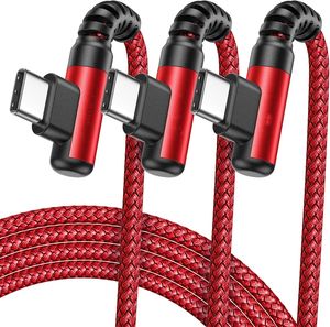 Right Angled Type-c - Type-c Adapter <strong>Cable</strong> With Multiple Colors to <strong>Choose</strong> From. Length 0.8m-1m