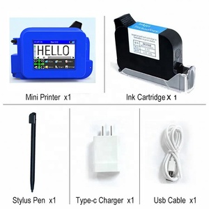 Stampante a getto d'inchiostro digitale portatile data di stampa industriale QR Coder numero lotto scatola esterna scatola di imballaggio stampante a getto d'inchiostro pistola - Product Image 6