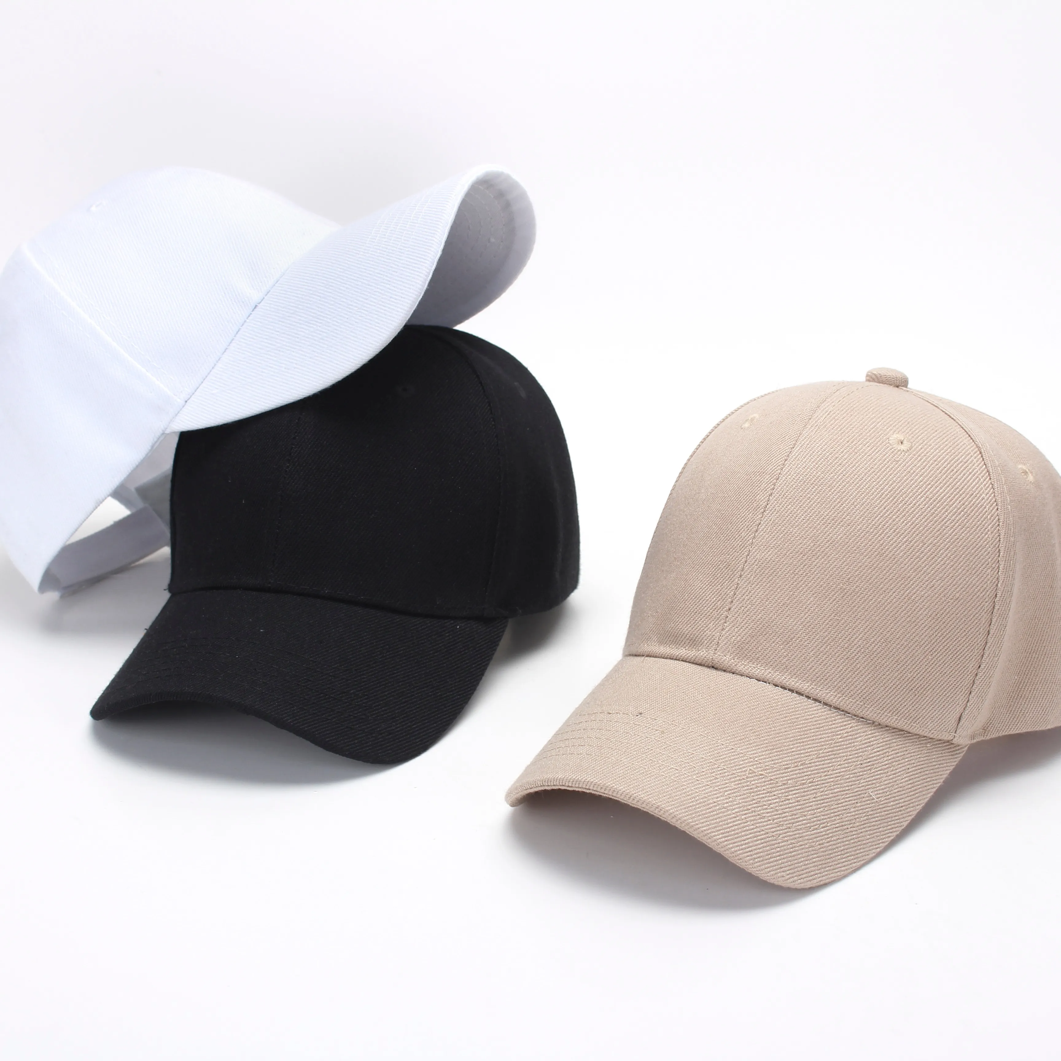OEM ที่กำหนดเอง6แผงพับติดตั้งหมวกธรรมดาเบสบอลหมวก Applique เย็บปักถักร้อยหมวก,3D เย็บปักถักร้อยหมวก