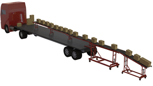 Venta caliente transportador telescópico descarga camión descarga equipo de contenedor Transportador de Gravedad - Product Image 4