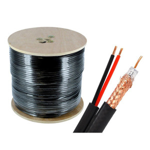 RJ592C電源同軸ケーブル付きテストパス高速RG59同軸ケーブル<span class=keywords><strong>CCTC</strong></span>カメラ同軸ケーブル