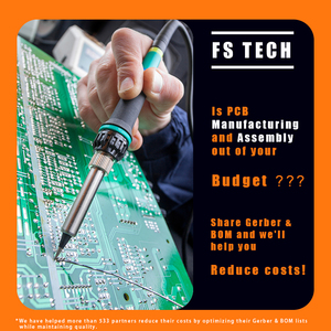 แผงวงจรต้นแบบหลายชั้นแบบกำหนดเองได้แผ่นวงจรต้นแบบ FS TECH PCB ไม่จำเป็นต้องมีสินค้าในสต็อก - Product Image 2