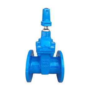 DN100 PN16 วาล์วประตูที่นั่งเหล็กดัดยืดหยุ่นสําหรับท่อใต้ดิน - Product Image 2