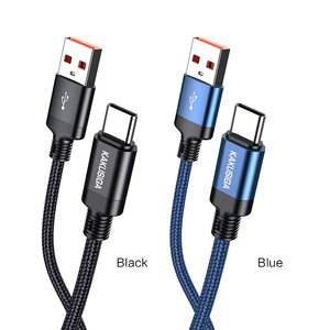 KAKU/kakusiga. KSC-970 akıllı şarj kablosu tip-c yüksek kaliteli tip C hızlı şarj hattı cep telefonu aksesuarları - Product Image 1