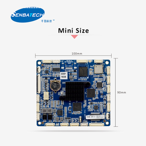 LPDDR3 Tarjetas Madre con 2GB de Memoria Integrada, Ordenador de Placa Única LPDDR3, 5 Unidades, USB, CTP, SPI, KEY, SPK, Linux, Android, Ubuntu, 2GB