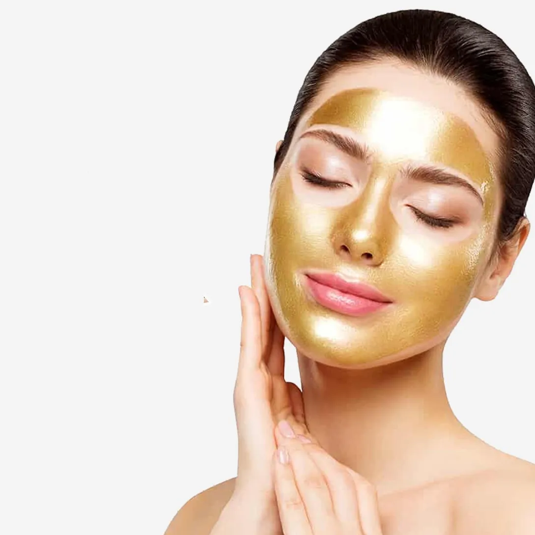 Effektive Lösung verschiedener Haut probleme Tiefen reinigung Cutin Verbesserung der Kontrolle von rauem Öl und feiner Haut 24 Karat Gold Gesichts maske