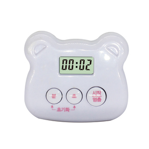 Grande Display digitale LCD elettronico Timer da cucina con Design orso a batteria - Product Image 4