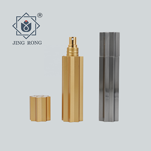 Bespoke Zamac Gold Parfum Container Reizen Spuit Fles Navulbare Parfum Verstuiver Spray Body Metalen - Product Image 4