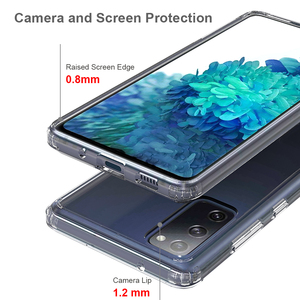 Sam S20/S20 +/S20 Ultra degrade şeffaf kılıf koruyucu telefon Samsung S20 FE cep telefonu kabuk - Product Image 5