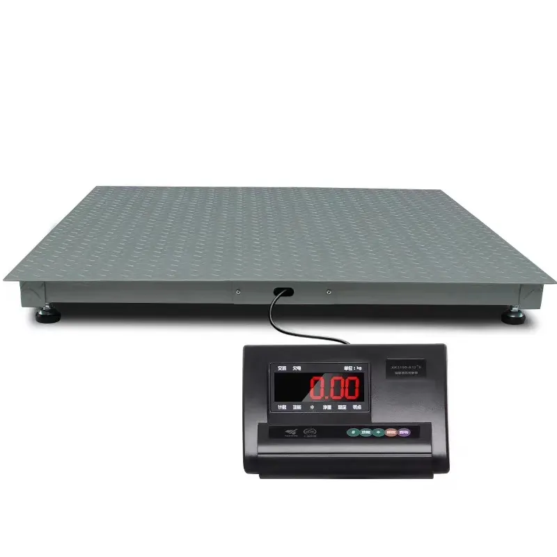 1 2 3 ton 1500kg digital weighing scale floor scale type