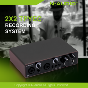 Компьютер Сотовый телефон студия звукозапись USB аудио интерфейс - Product Image 2