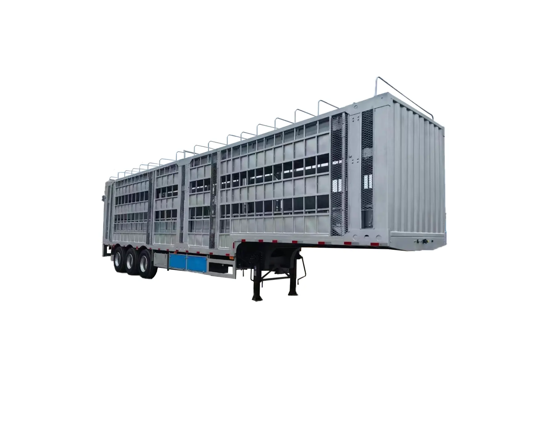 Nuevo tipo de producto popular ganado transporte de aves de corral camión remolque camión semirremolque