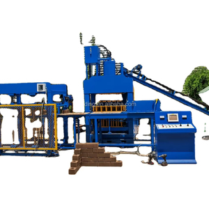Apilador automático de arcilla de barro de tierra comprimida hidráulica, máquina de fabricación de ladrillos de bloques de enclavamiento de Adobe ecológico, de enclavamiento de Adobe - Product Image 1