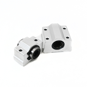 Caja de carcasa de aluminio para rodamientos lineales, barra lisa de guía lineal de 10mm, bloque deslizante SCV10 SC10V UU SCV10UU SC10VUU SC10VUU - Product Image 4