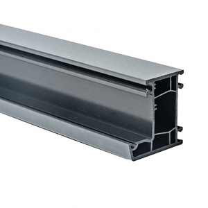 หน้าต่างบานเลื่อนอัดขึ้นรูป PVC/upvc โปรไฟล์หน้าต่างอาคารภายนอกห้องน้ำส่งตรงจากโรงงานโดยตรงจากจีน - Product Image 4