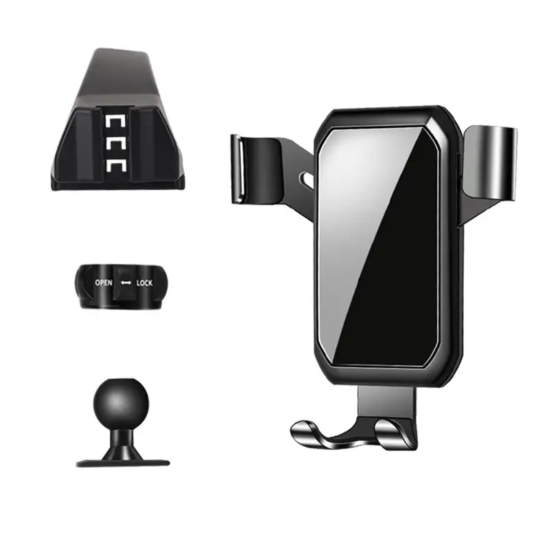 Suporte do telefone móvel para Toyota Highlander 2015-2021 Montagem do painel GPS Suporte do telefone Clip Clamp Stand no carro Para produtos de carro