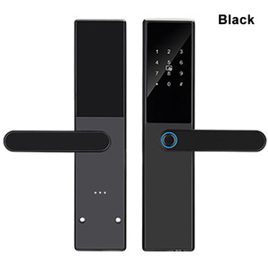 Tlock Smart serratura porta con impugnatura biometrica per impronte digitali tastiera mortasa di sicurezza Cerradura inteligente