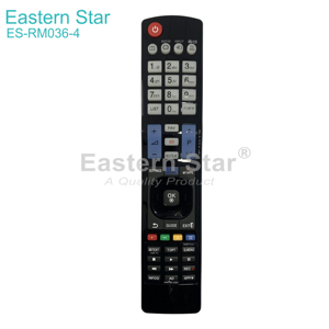 ES-RM036-4 universale di alta qualità prezzo di fabbrica Smart TV telecomando per HDTV Smart TV Controller telecomandato - Product Image 2