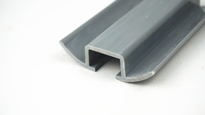 Auto Vorhang Fenster vorhänge Schiene Schiene <span class=keywords><strong>PVC</strong></span> Führungs schiene Führung gerade Schiene gebogen Kunststoff Profil material Sun blind Het