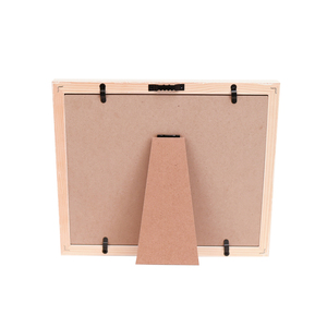 木制12个月10x15纪念品MDF打印婴儿手脚孩子相框 - Product Image 3