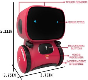 Smart Robot <strong>Toys</strong> AT001 <strong>Apollo</strong> Kids Talking Interactive Voice Control Touch Sensor Robotic <strong>Toys</strong>