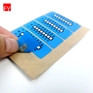 Bester Preis Fy Kühlschrank mit Thermometer Klebe etiketten Wärme Kinder Kühlkette Sensitive Farbwechsel Temperatur anzeige Aufkleber - Product Image 5