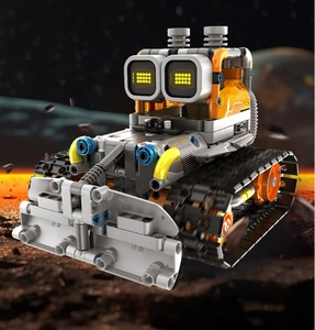 3 in 1 elektrische Fernbedienung MOC Puzzle Kleinteil chen Roboter Bausteine Master STEM Programmier modell Spielzeug - Product Image 3