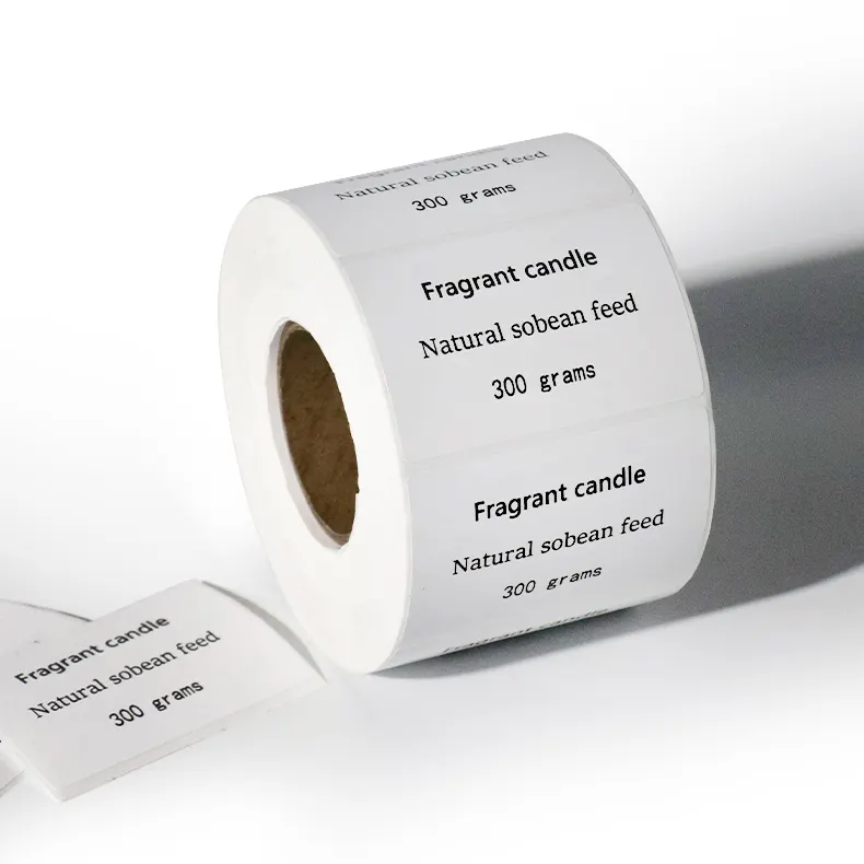 Özel termal kağıt etiketleri nakliye etiket yapıştırıcı kalıcı etiket için Express