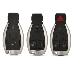 ปลอกกุญแจรถ ABS รีโมต2/4ปุ่มสำหรับ NEC Mercedes Benz W203 W204 W205 W210 W211 W212 W221 W222แบบไร้กุญแจเคสใส่กุญแจ