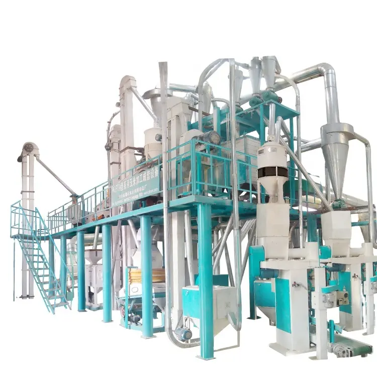 5-200tpd 옥수수 식사 밀링 머신 옥수수 밀링 머신 옥수수 밀가루 밀 기계