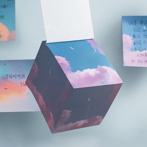 Custom Logo Printing Sticky Note <strong>Memo</strong> Pad Paper <strong>Block</strong> Paper Cube <strong>Notepad</strong> Hot Sale