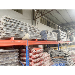 Estante de palés Sistema de estante de servicio pesado Uso de almacenamiento en almacén Fácil de montar Sistema de estantería de palés de varios niveles - Product Image 6