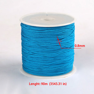 XuQian 82 # Nylon nudo chino de cola de rata hilo Macrame cadena - Product Image 5