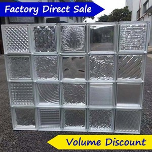 Hollow Glass <strong>Block</strong> Brick Multi <strong>Patterns</strong> Decorative Glass <strong>Blocks</strong> 190*190*80mm Fire Rated <strong>Building</strong> Glass <strong>Block</strong> Partition Wall