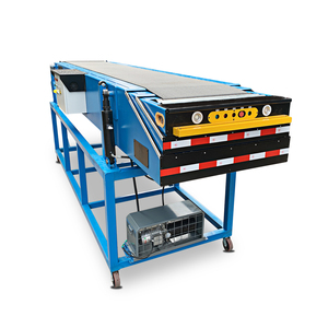 Transportador de cinta transportadora de pluma de fábrica de contenedores logísticos transportador móvil retráctil para descarga de carga de industria exprés - Product Image 1