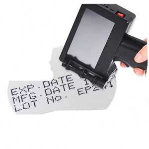 Produktions datum Barcode Handheld Tinten strahl drucker Plastiktüten Verpackungs boxen zwei dimensionaler Code mehrsprachige Codier maschine - Product Image 1