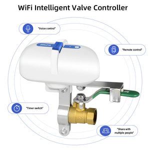 WIFI mekanik otomatik manuel su vanası gaz vanası denetleyici akıllı yaşam APP zamanlama RC su vanası ile Alexa Google ev - Product Image 2