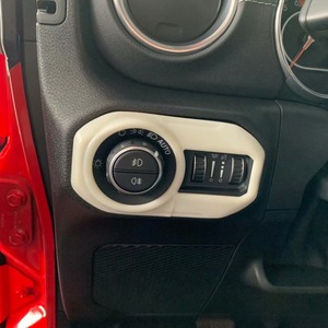 JEEP Wrangler 18แผ่นปรับไฟหน้ารถคาร์บอน, อุปกรณ์เสริมสำหรับไฟหน้าคอนโซลกลางซ้าย - Product Image 5