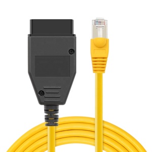 ENET Yellow Cable Kompatibel für BMW Hidden ENET Brush Hidden Upscale Programming Line Software auf dem CD Disk Engine Analyzer - Product Image 6